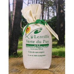 Lentilles Vertes du Puy AOC