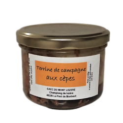 Terrine de campagne aux cèpes 200g gml