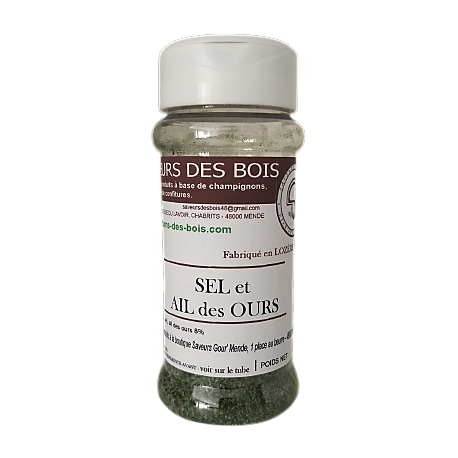 Sel et Ail des ours en Poudre tubo 80g