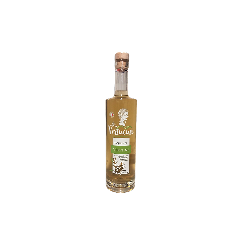 Liqueur de Verveine Artisanale. digestif la vertueuse - SAVEURS DES BOIS -  ETS PARFUMS DES BOIS