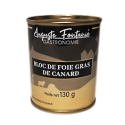 Bloc de foie gras de Canard 130g afg