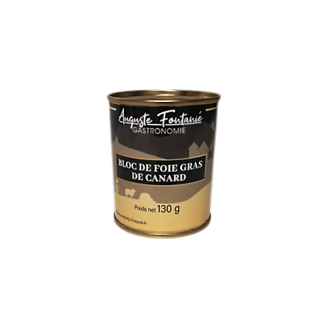 Bloc de foie gras de Canard 130g