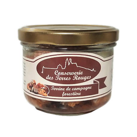 Terrine de campagne forestière 180g chasp
