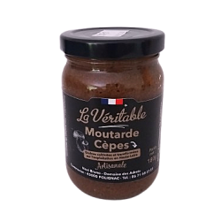 Moutarde aromatisée aux cèpes