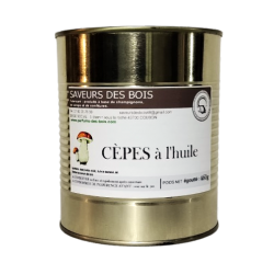 Cèpes à l'Huile en Conserve