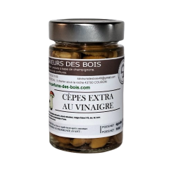 Cèpes Extra au Vinaigre en Bocal
