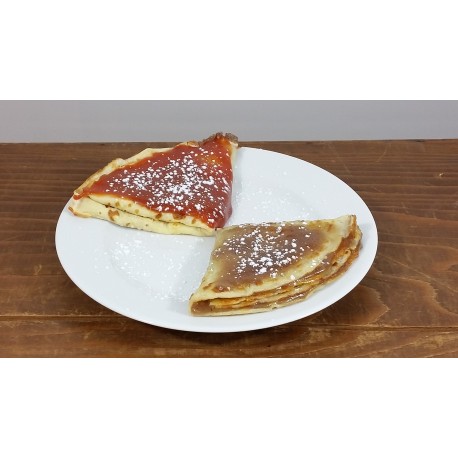 Crêpes à la confiture