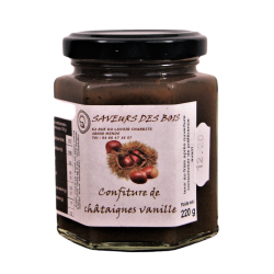 Confiture de châtaignes vanille