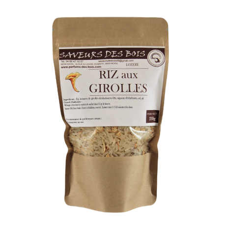 Riz aux girolles