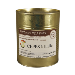 Cèpes à l'Huile en Conserve