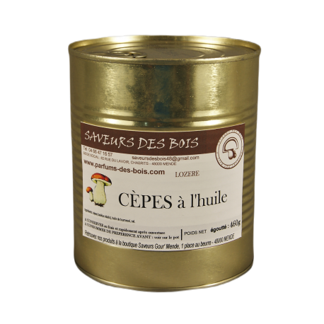 Cèpes à l'Huile en Conserve