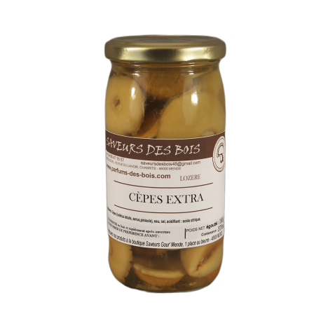 Cèpes Extra en Conserve