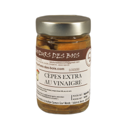 Cèpes Extra au Vinaigre en Bocal