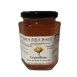 Cramaillotte, confiture de fleurs de pissenlits.