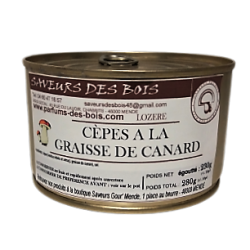 Cèpes à la graisse de canard